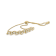 10K Yellow Gold Over Sterling Silver 1/2ctw Diamond Sideways Hearts Bolo
Bracelet- 4”-10” Adjustable