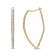 10k Yellow Gold Round Cut Diamond Earrings 1.0ctw