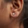 IGI Certified 14k Yellow Gold 1/2 cttw Princess-Cut Solitaire Diamond
Push Back Stud Earrings