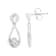Sterling Silver 1/3 cttw Lab-Grown Diamond Drop Earring (F-G Color,
VS2-SI1 Clarity)