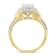 10K Yellow Gold 1.0ctw Diamond Composite Engagement Ring (H-I Color,
SI1-SI2 Clarity)