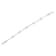 Sterling Silver 1.0 cttw Diamond Floral Station Tennis Bracelet (I-J,
I3) - 7.5"