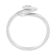 10K White Gold Diamond Promise Ring (1/20ctw, H-I Color, I1-I2 Clarity)
- Size 8