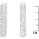 1.625ctw Baguette Cut Diamond 14K White Gold Earrings