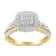 10K Yellow Gold 1.0ctw Diamond Composite Engagement Ring (H-I Color,
SI1-SI2 Clarity)