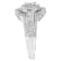 14K White Gold Diamond Cocktail Ring (1 1/4 cttw, H-I Color, SI2-I1 Clarity)