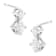 14K White Gold 1.0ctw Double Diamond Stud Earrings