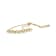 10K Yellow Gold Over Sterling Silver 1/2ctw Diamond Sideways Hearts Bolo
Bracelet- 4”-10” Adjustable