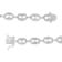 14K White Gold 1 1/2 Cttw Round Diamond Set Link Bracelet (I-J Color,
I1-I2 Clarity) - 7"
