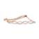 Diamond Infinity 14K Rose Gold Over Sterling Silver Bolo Bracelet