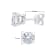 14K White Gold IGI Certified  1/2ctw Lab Grown Round-Cut Diamond Classic
Solitaire Stud Earrings
