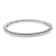 14K White Gold 3.0ctw Round-Cut Diamond Bangle