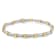 Sterling Silver 1ct TDW Diamond X-Link Bracelet (I-J, I2-I3) - 7"