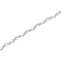 0.16ctw Diamond Accent Infinity Sterling Silver Tennis Bracelet