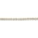 10K Yellow Gold Over Sterling Silver 1.0 Ctw Diamond Heart Tennis Bracelet