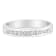 18K White Gold 1/4ctw Channel Set Round Diamond Classic 11 Stone
Band(E-F Color, I1-I2 Clarity)