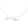 Sterling Silver 0.7mm Slim and Dainty Unisex 18" Inch Ball Bead
Chain Necklace