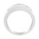 14K White Gold Princess and Baguette-cut Diamond Ring (1.0 Cttw, H-I
Color, VS2-SI1 Clarity)