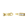 10K Yellow Gold Over Sterling Silver 1.0ctw Diamond Square Hybrid Link
7" Tennis Bracelet