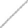 Sterling Silver .10ctw Round-Cut Diamond Pear Link Bracelet