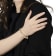 2.00ctw Invisible-Set Princess Cut Diamond 10K Yellow Gold  Tennis Bracelet