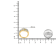 14K Yellow Gold 3/4ctw Champagne, Yellow and Round-Cut Diamond Ring (I-J
Color, I2-I3 Clarity)