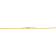 10K Two-tone Gold 1/2ctw Princess Cut Diamond “V” Shape Necklace (H-I
Color, SI2-I1 Clarity)