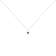 Sterling Silver 1/5ctw Green Diamond Solitaire 18" Pendant w\chain
(Green Color, I1-I2 Clarity)