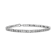 Sterling Silver 1ct. TDW Diamond-Encrusted Link Bracelet (I-J,I3) - 7"