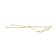Diamond Infinity 14K Yellow Gold Over Sterling Silver Bolo Bracelet
