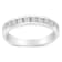 18K White Gold IGI Certified 1/2ctw Diamond Channel Set Eternity
Band(H-I Color, I1-I2 Clarity)