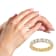 14K Yellow Gold 3.00ctw Round Cut Diamond Eternity Band (J-K Color,
VS1-VS2 Clarity)