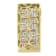 14K Yellow Gold Princess Cut Diamond Block Pendant w\chain (2 5/8ctw,
H-I Color, SI2-I1 Clarity)