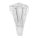 14K White Gold Men's Diamond Band Ring (1 cttw, H-I Color, SI1-SI2 Clarity)
