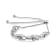 Sterling Silver Miracle Set Diamond Accented Infinity Hearts 6”-9”
Adjustable Bolo Bracelet