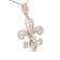14K Yellow Gold 1.00ctw Round Diamond Fleur De Lis 18" Pendant
w\chain(H-I Color, SI2-I1 Clarity)