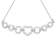 Sterling Silver Diamond Accent 4”-10” Adjustable Bolo Tennis Bracelet
(H-I, I2-I3)