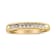 10K Yellow Gold Over Sterling Silver 1/4ctw Round Diamond Wedding Ring
(K-L Color, I1-I2 Clarity)