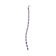Sterling Silver Amethyst and Diamond Accent X-Link Bracelet (H-I Color,
SI1-SI2 Clarity)  - Size 7"