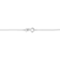 1.25ctw Diamond Heart Sterling Silver Necklace