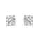 14K White Gold 1.0ctw Round Brilliant Cut Lab Grown White Diamond
Classic Solitaire Stud Earrings