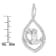 10K White Gold 1/4 Cttw Brilliant-Cut Round Diamond Spiral Link 18"
Pendant Necklace