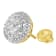 10K Yellow Gold Round Cut Diamond Earrings 1.5ctw