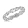 Sterling Silver 3.0ctw Prong Set Diamond Art Deco Style Tennis Bracelet
(I-J Color, I2-I3 Clarity)