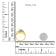 14K Yellow Gold Diamond Cocktail Bypass Ring (1 1/2ctw, H-I Color,
SI2-I1 Clarity)