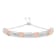 10K Two-Tone Gold Over Sterling Silver .25ctw Diamond X Bolo Bracelet