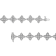Sterling Silver 2.0ctw Miracle-Set Diamond 4 Leaf Clover Link Bracelet