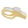 14K Yellow Gold 1 1/10ctw Mixed Cut Overlapping Diamond Drop Pendant
w\chain(H-I, SI1-SI2)