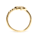 10K Yellow Gold 1/10ctw Diamond  Palm Tree Statement Ring (H-I Color,
I1-I2 Clarity)