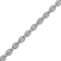 10K White Gold 2.0 Cttw Diamond Square Link Bracelet (J-K Color, I2-I3
Clarity) - Size 7.25"
